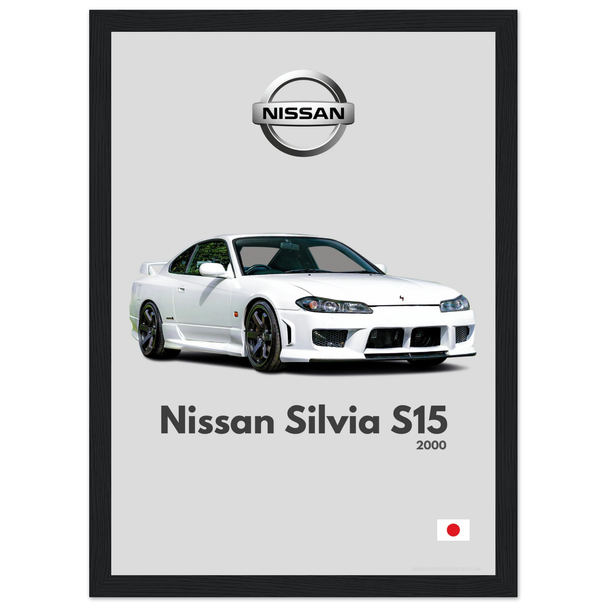 Nissan Silvia S15 Poster - Minimalist Collection