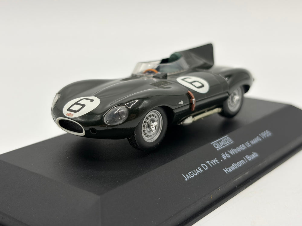1/43 1955 Jaguar D-Type - Hawthorn / Bueb - Quartzo | Model Le Mans Car
