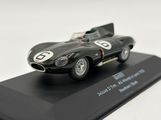 1/43 1955 Jaguar D-Type - Hawthorn / Bueb - Quartzo | Model Le Mans Car