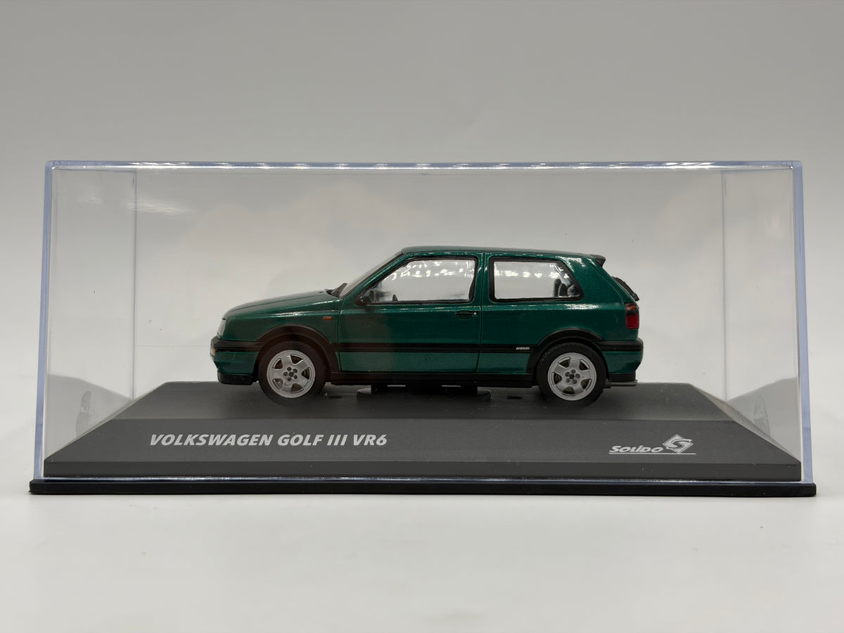 1/43 1994 Volkswagen Golf VR6 Mk3 - Green - Soldio | Model Car