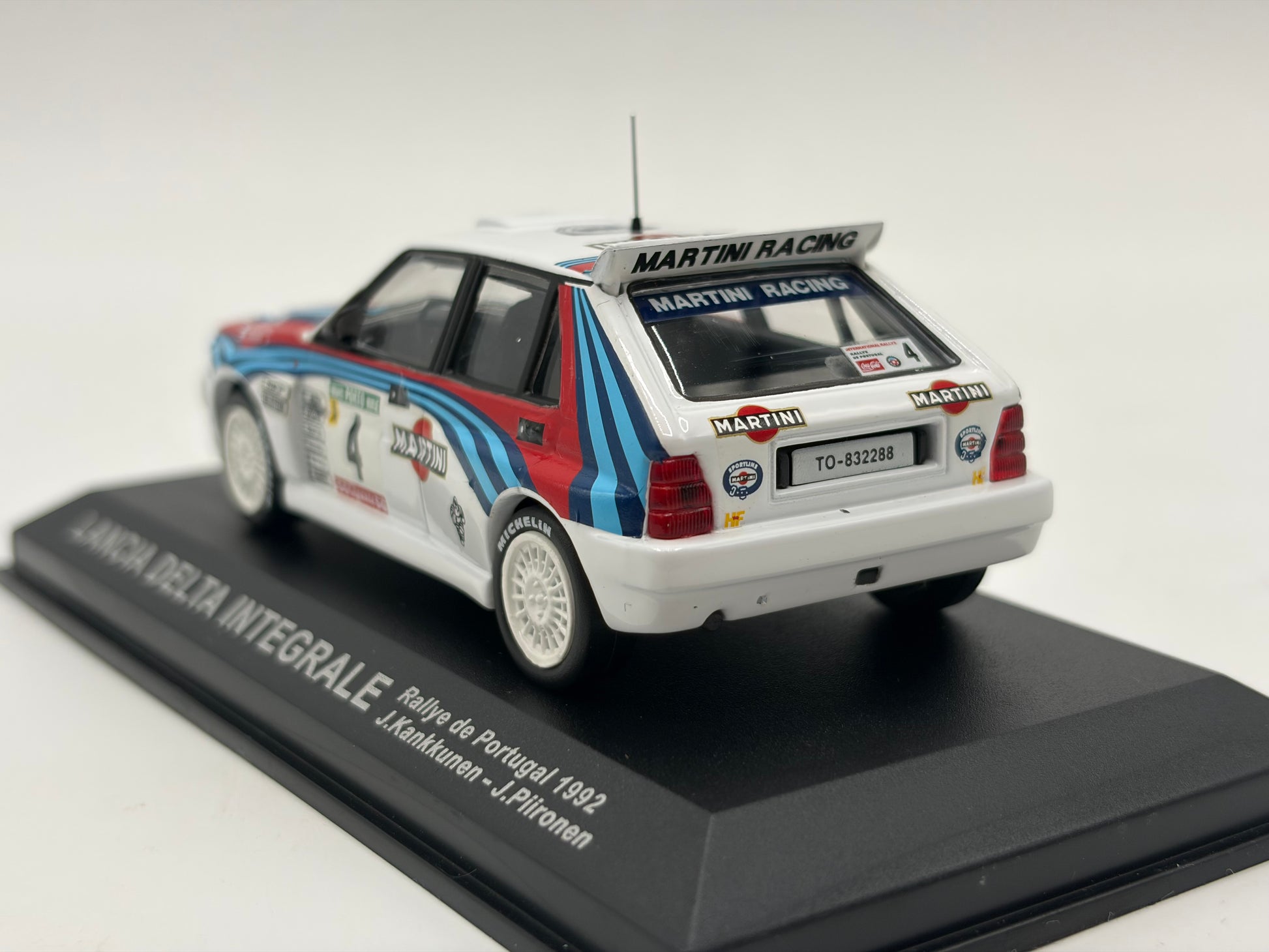 1/43 1992 Lancia Delta Integrale - Rallye de Portugal - Kankkunen / Piironen | Model Rally Car