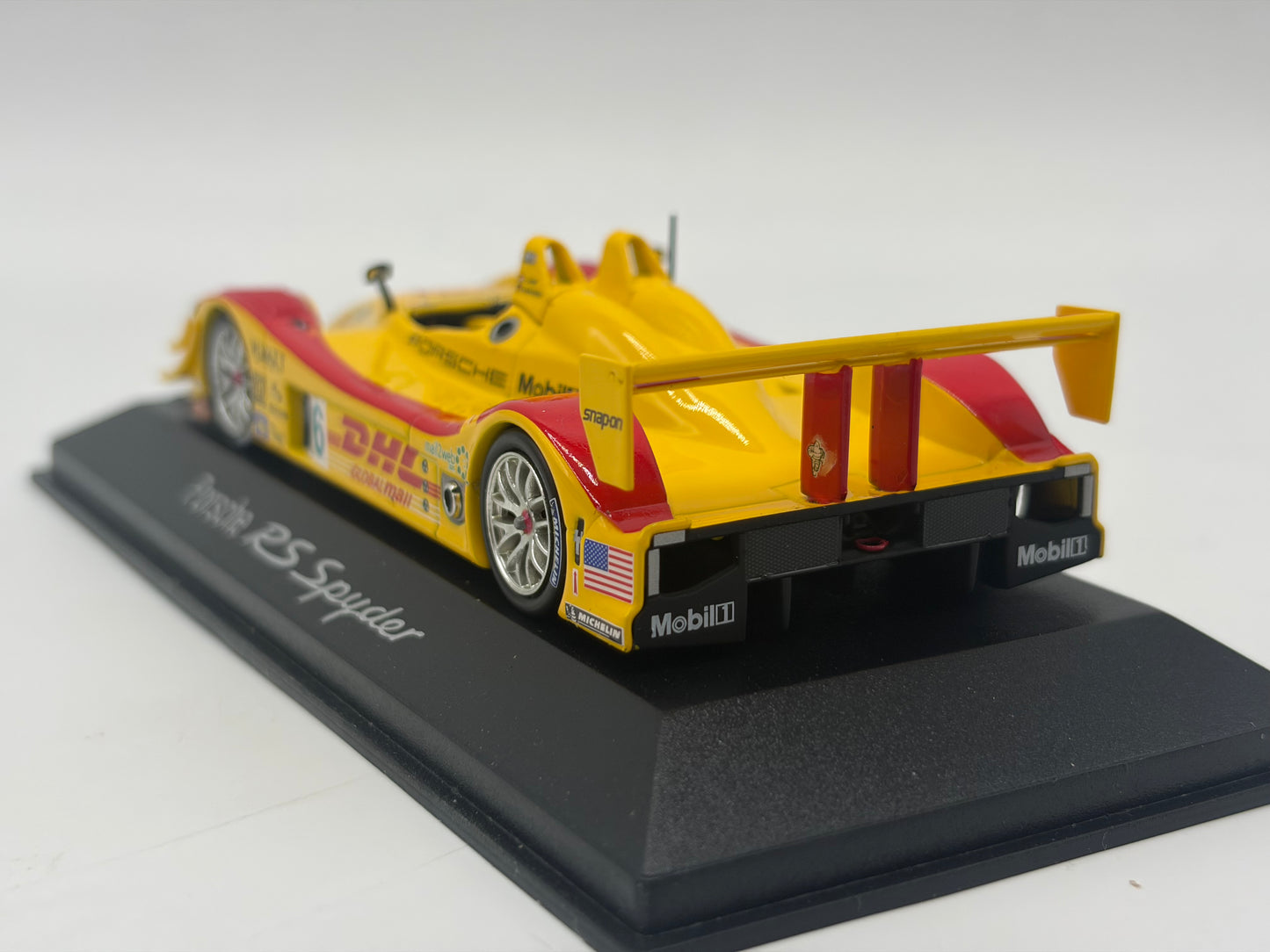 1/43 2006 Porsche RS Spyder - ALMS - Luhr / Maassen - Minichamps | Model Car