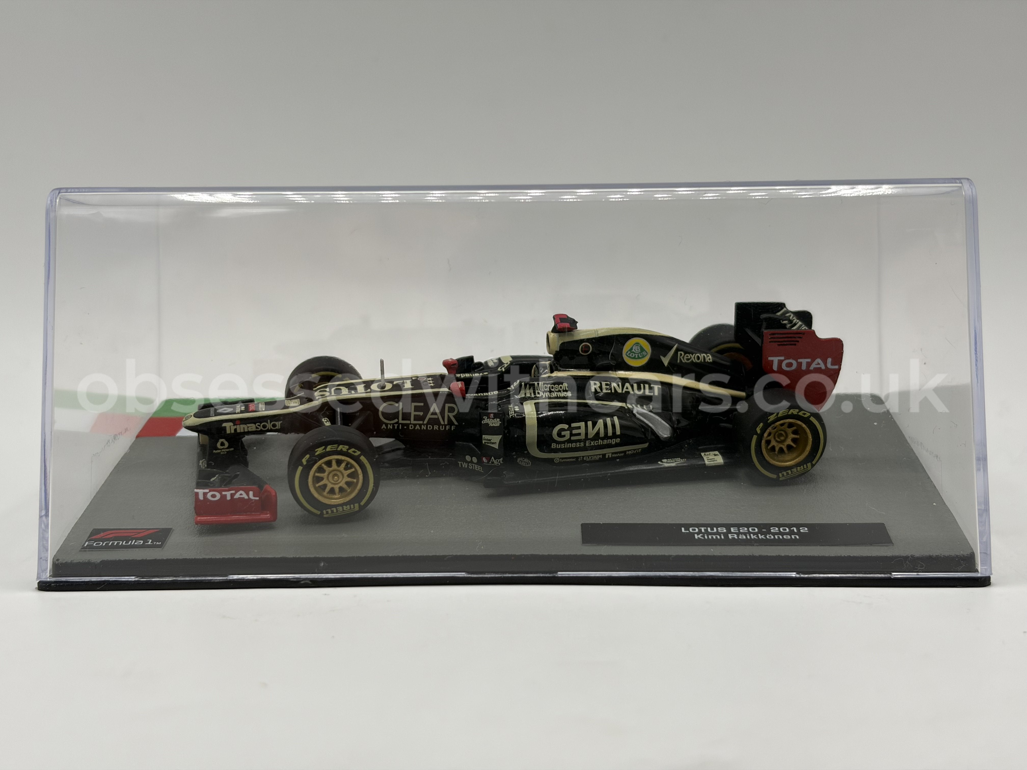 1/43 2012 Lotus E20 - Kimi Raikkonen | Model Car - Obsessed With Cars