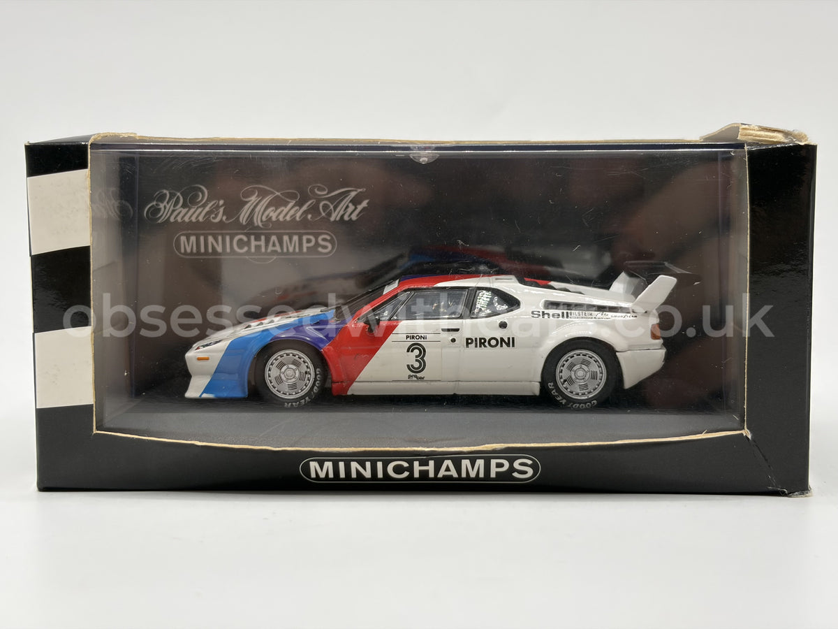1/43 1979 BMW M1 Procar - Didier Pironi - Minichamps | Model Car