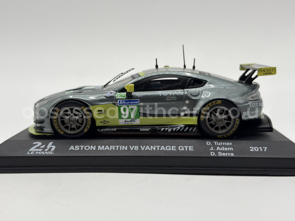 1/43 2017 Aston Martin V8 Vantage GTE - Turner / Adam / Serra | Model Le Mans Car