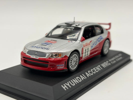 1/43 2003 Hyundai Accent WRC - Monte Carlo Rally - Loix / Smeets | Model Rally Car