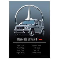 457 Mercedes G63 AMG Poster - Accent Collection