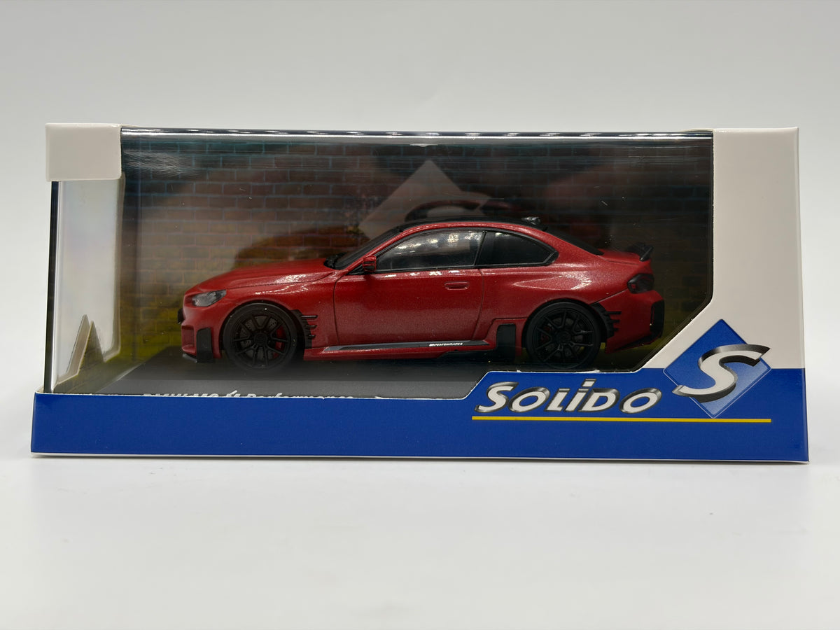 1/43 2023 BMW M2 M Performance (G87) - Red - Solido | Model Car