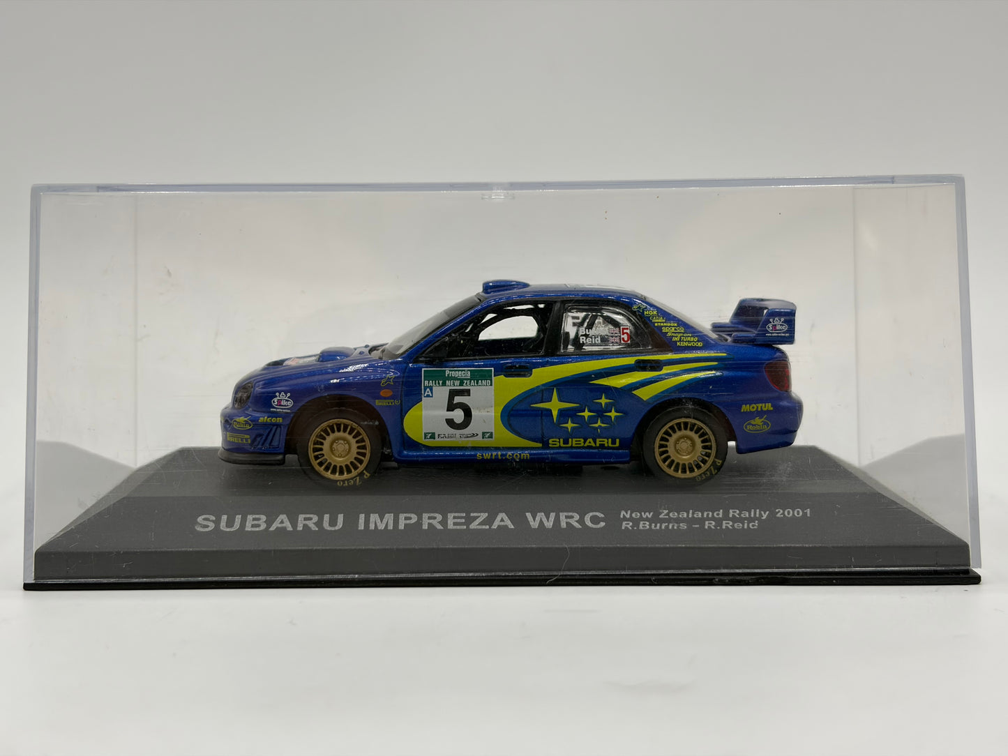 1/43 2001 Subaru Impreza WRC - New Zealand Rally - Burns / Reid | Model Rally Car