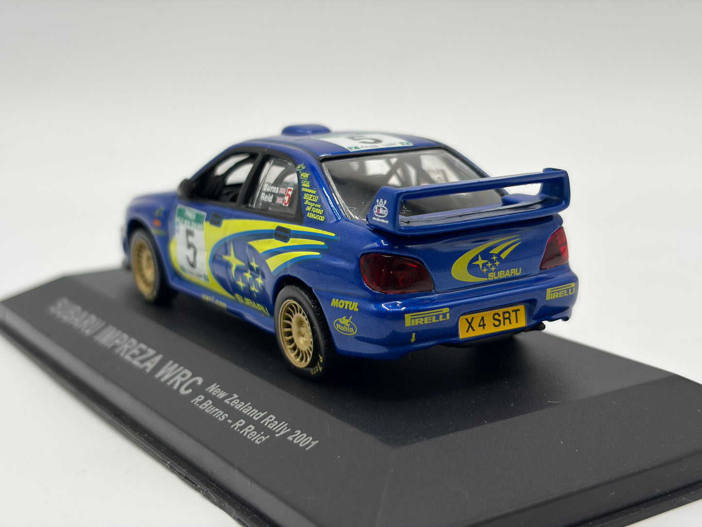 1/43 2001 Subaru Impreza WRC - New Zealand Rally - Burns / Reid | Model Rally Car