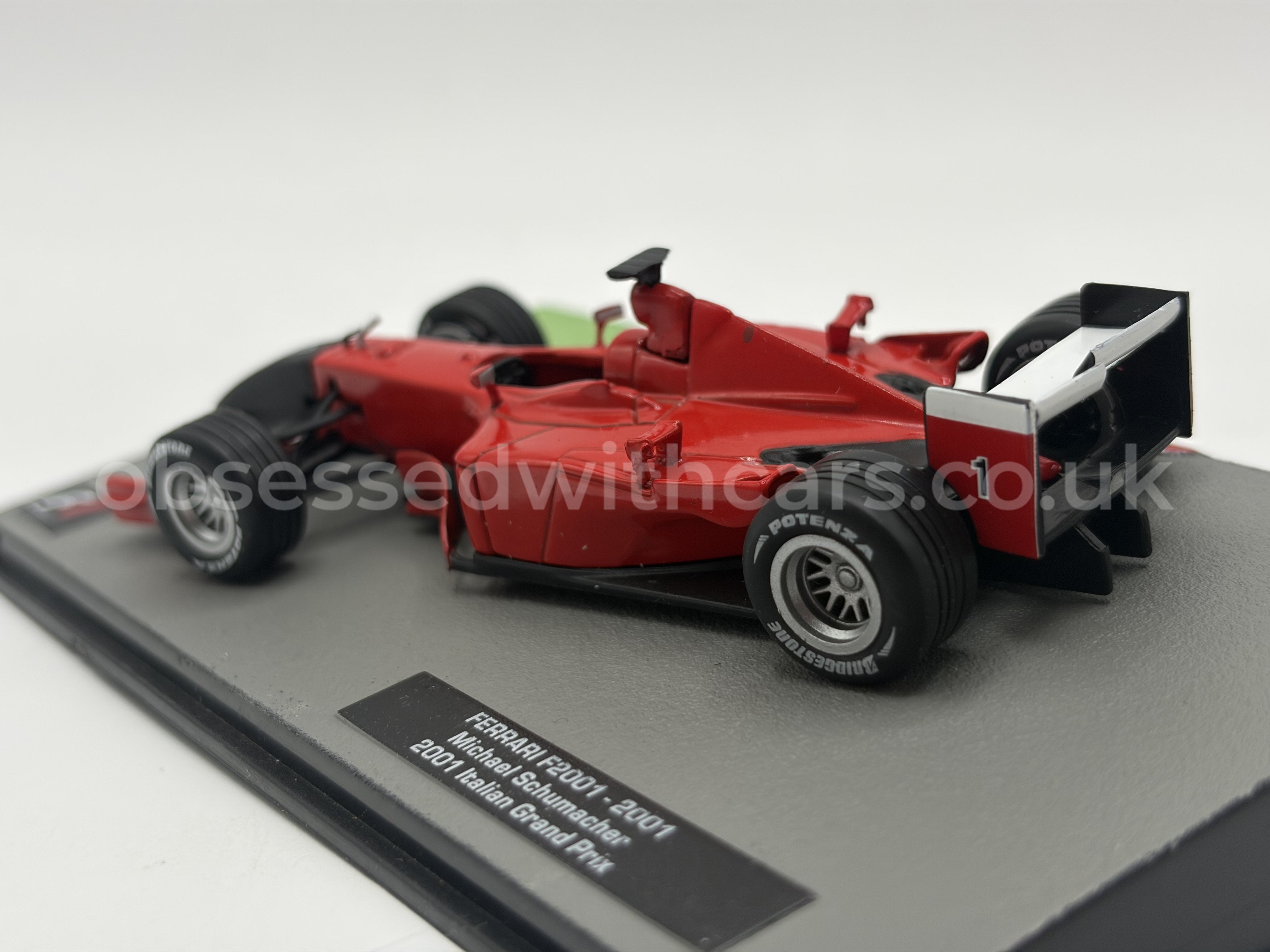 ミニカー BBR Make up 1/43 SCUDERIA FERRARI F2001 1/43 2001 Ferrari F2001 - Michael Schumacher - 9/11 Tribute