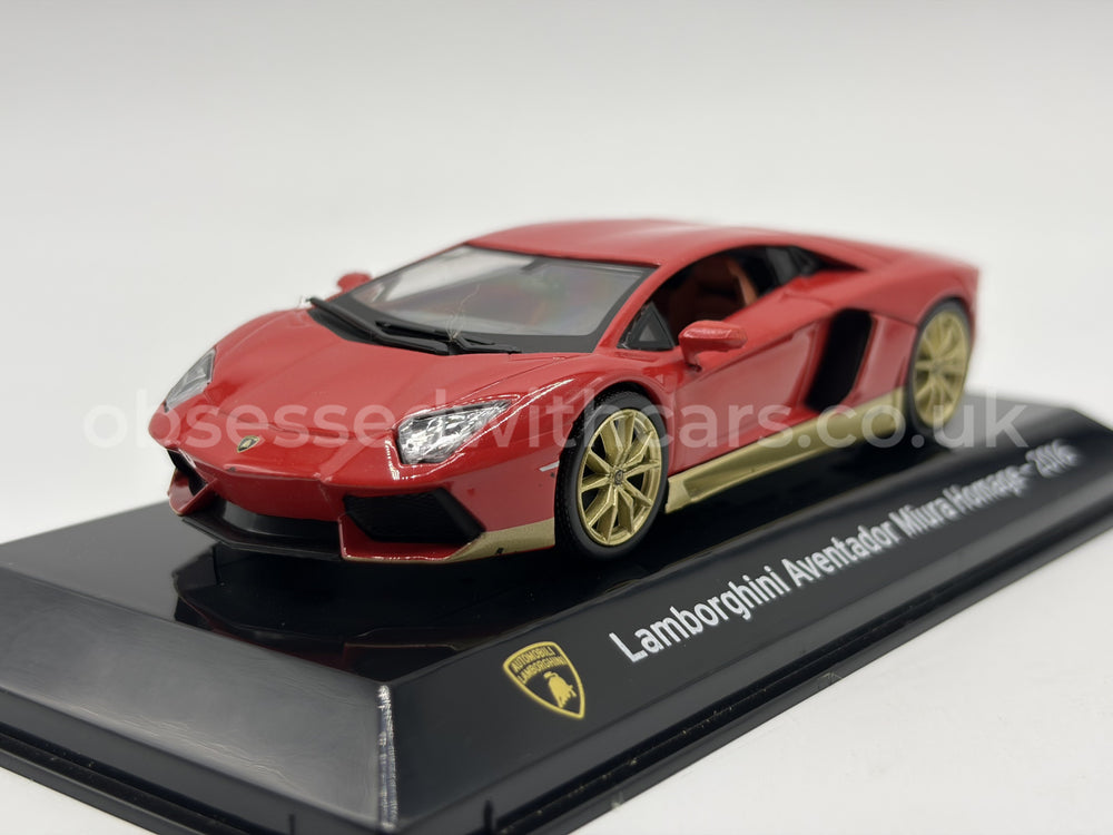 1/43 2016 Lamborghini Aventador Miura Homage | Model Car | Supercar Collection