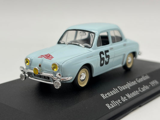 1/43 1958 Renault Dauphine Gordini - Monte Carlo Rally - Monraisse / Feret | Model Rally Car