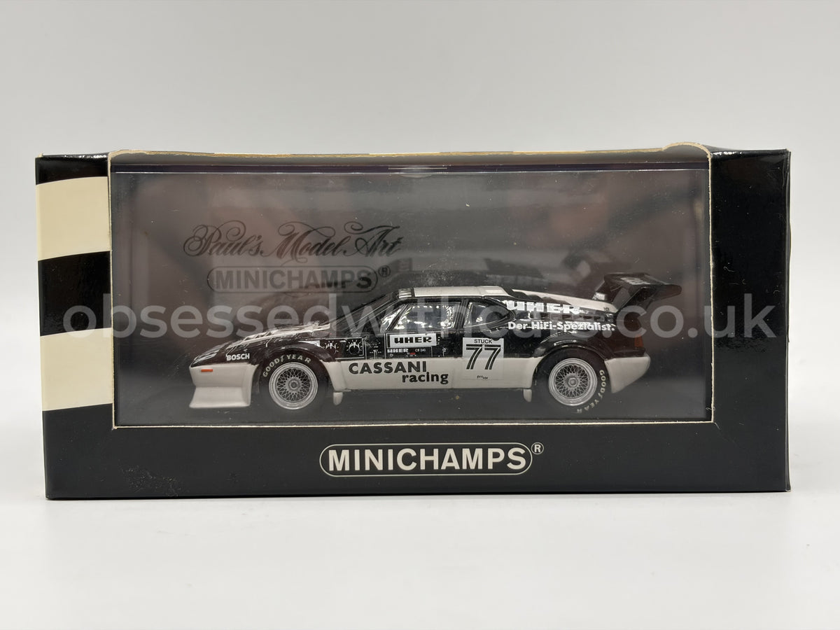 1/43 1979 BMW M1 Procar - Hans-Joachim Stuck - Minichamps | Model Car