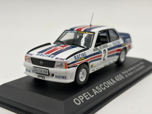 1/43 1982 Opel Ascona 400 - Monte Carlo Rally - Rohrl / Geistdorfer | Model Rally Car