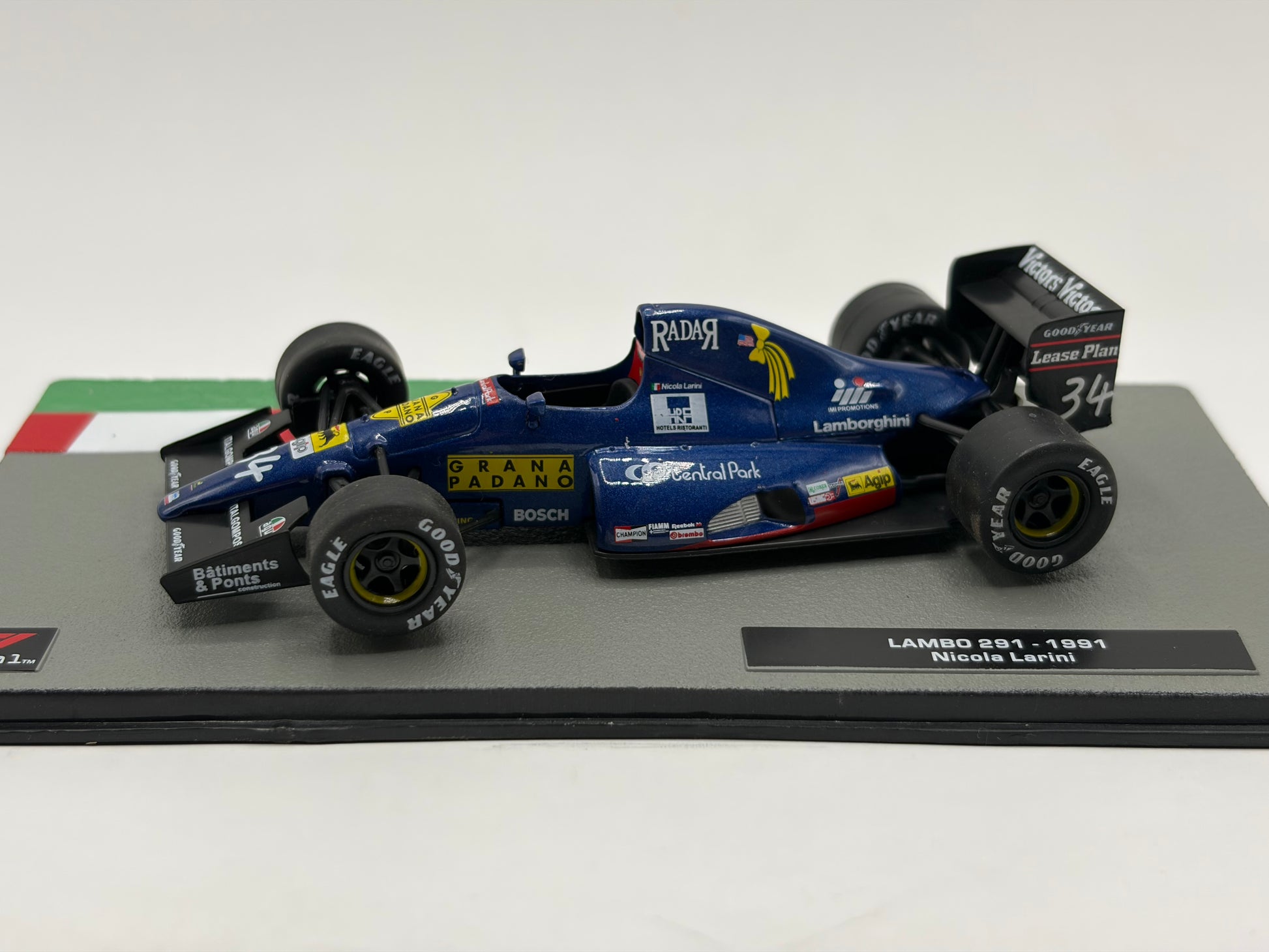 1/43 1991 Lambo 291 - Nicola Larini | Model F1 Car
