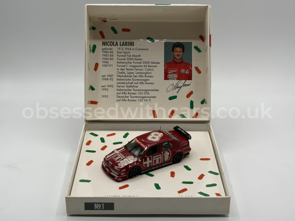 1/43 1993 Alfa Romeo 155 GTA - DTM - Nicola Larini - Minichamps | Model Car