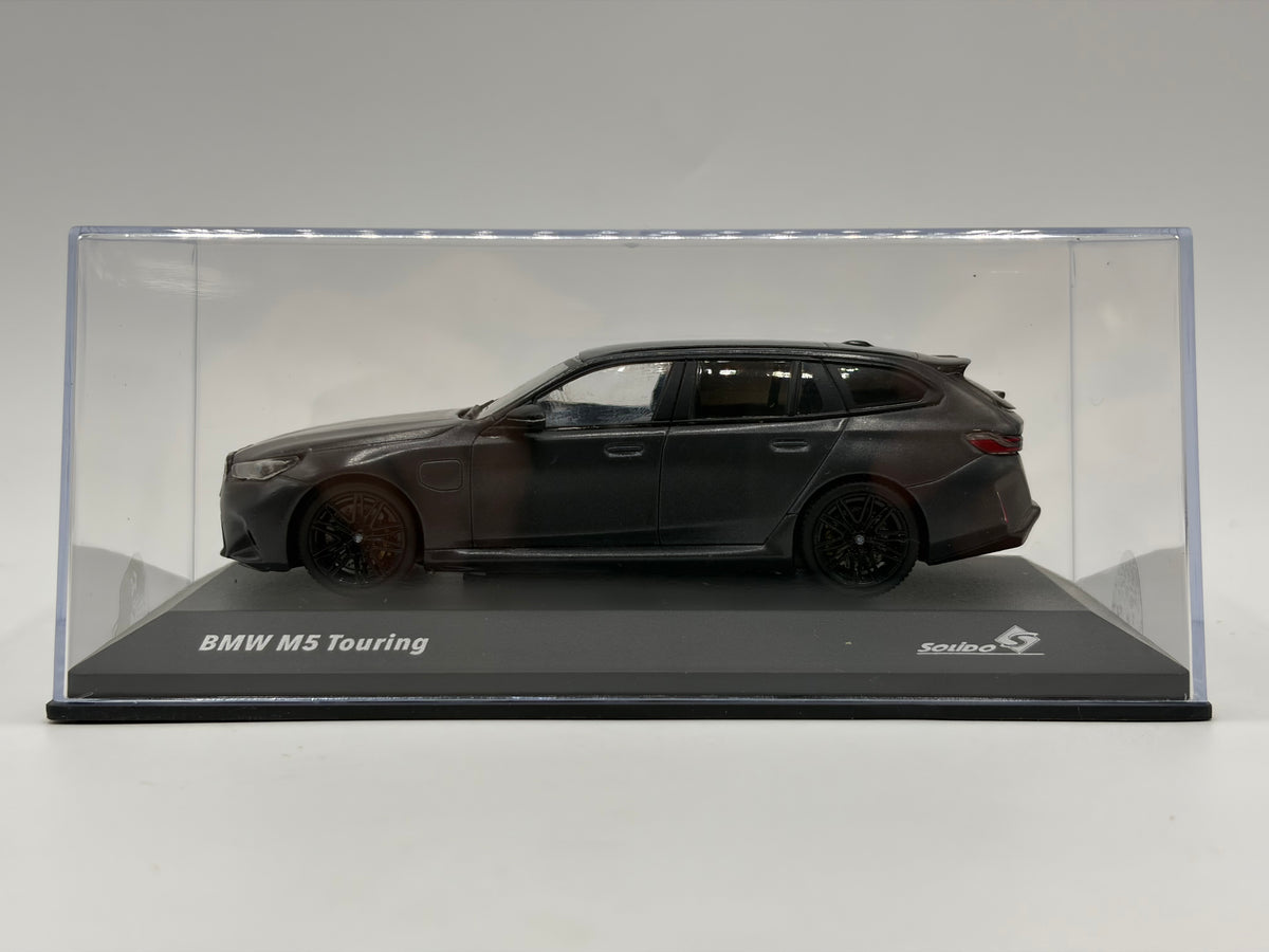 1/43 2024 BMW M5 Touring - Frozen Deep Grey - Solido | Model Car