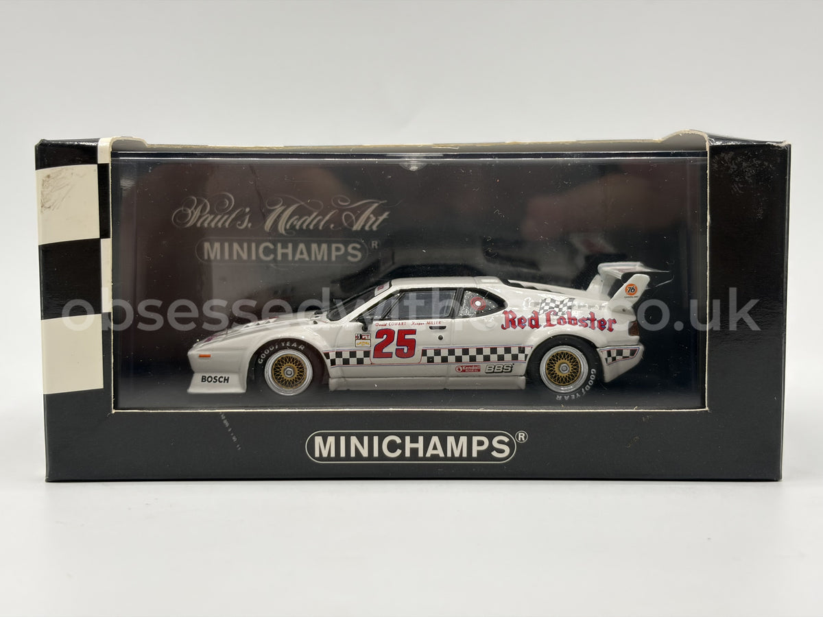 1/43 1981 BMW M1 - Cowart / Miller - Minchamps | Model Car