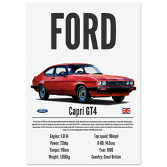 482 Ford Capri GT4 Poster - Precision Collection