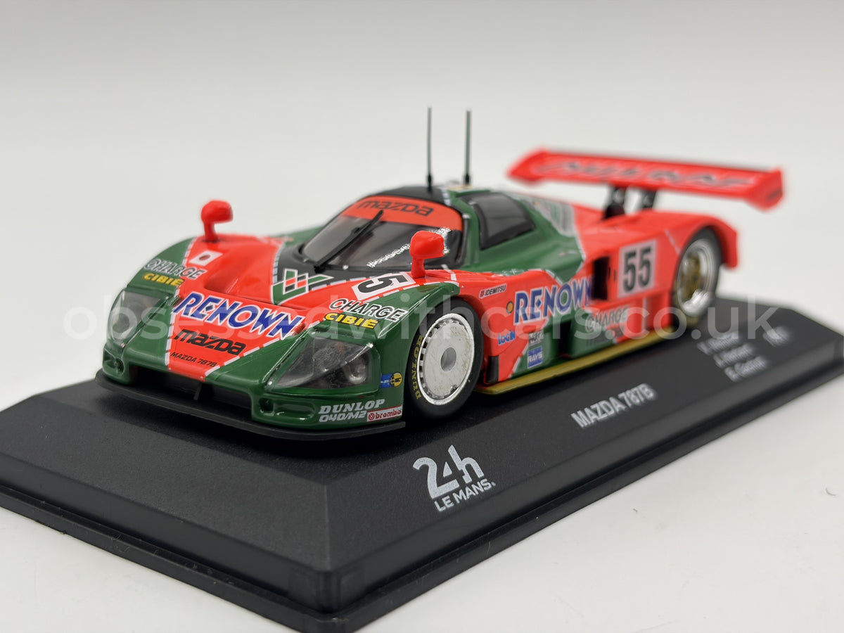 1/43 1991 Mazda 787B - Herbert / Weidler / Gachot | Model Le Mans Car