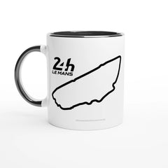 Le Mans Race Track Outline Mug