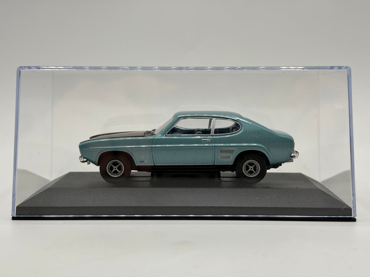1/43 1971 Ford Capri Mk1 - Glacier Blue - Corgi Vanguards | Model Car