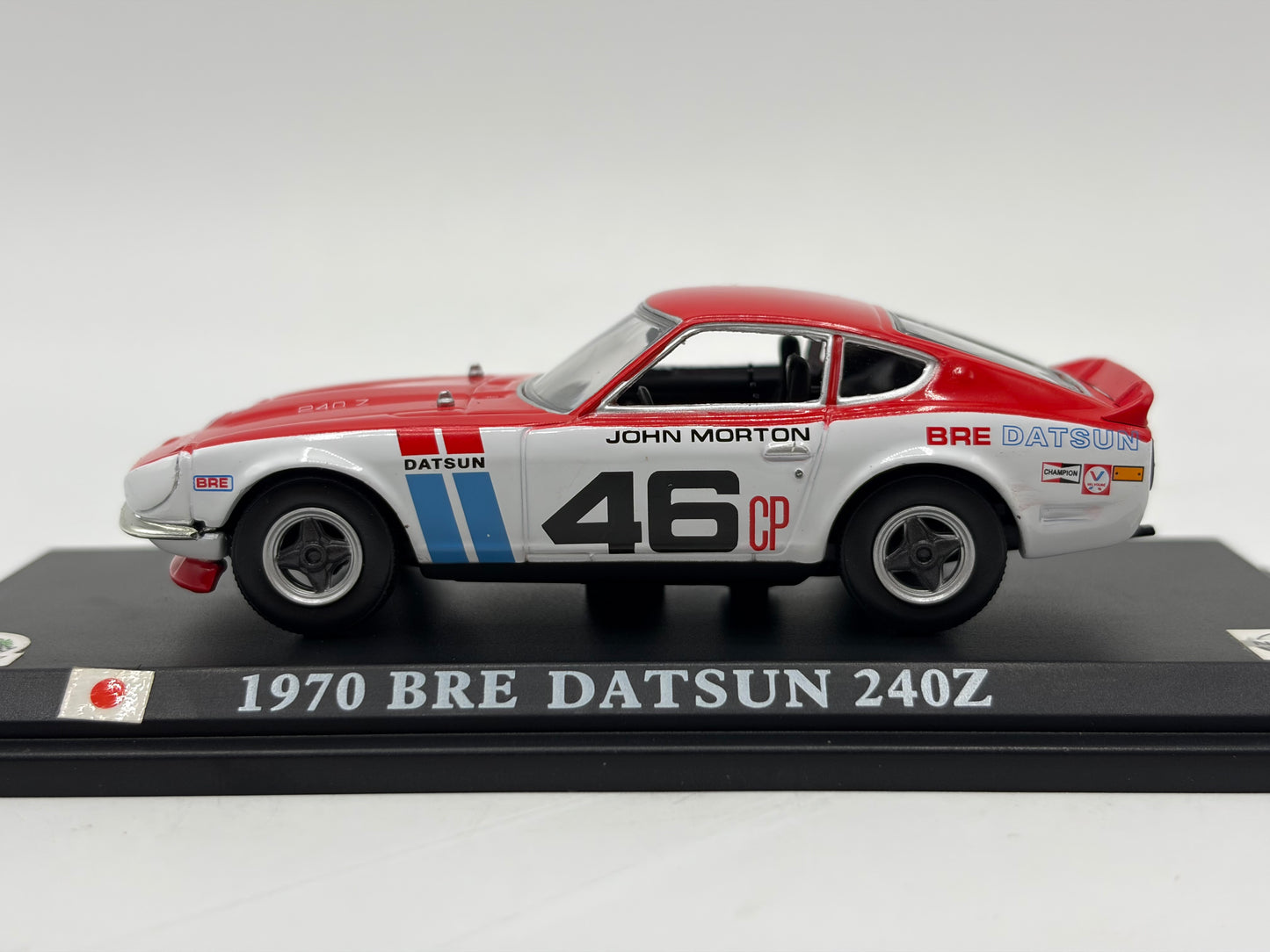 1/43 1970 BRE Datsun 240z - John Morton | Model Car