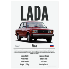 047 Lada Riva Poster - Precision Collection