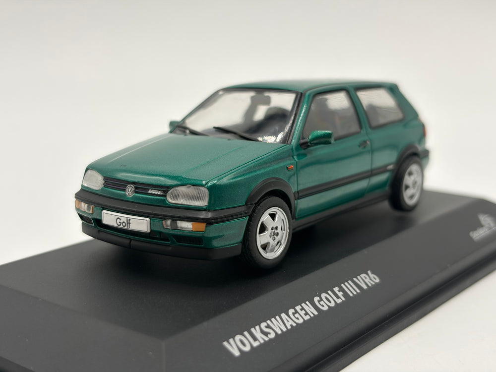 1/43 1994 Volkswagen Golf VR6 Mk3 - Green - Soldio | Model Car