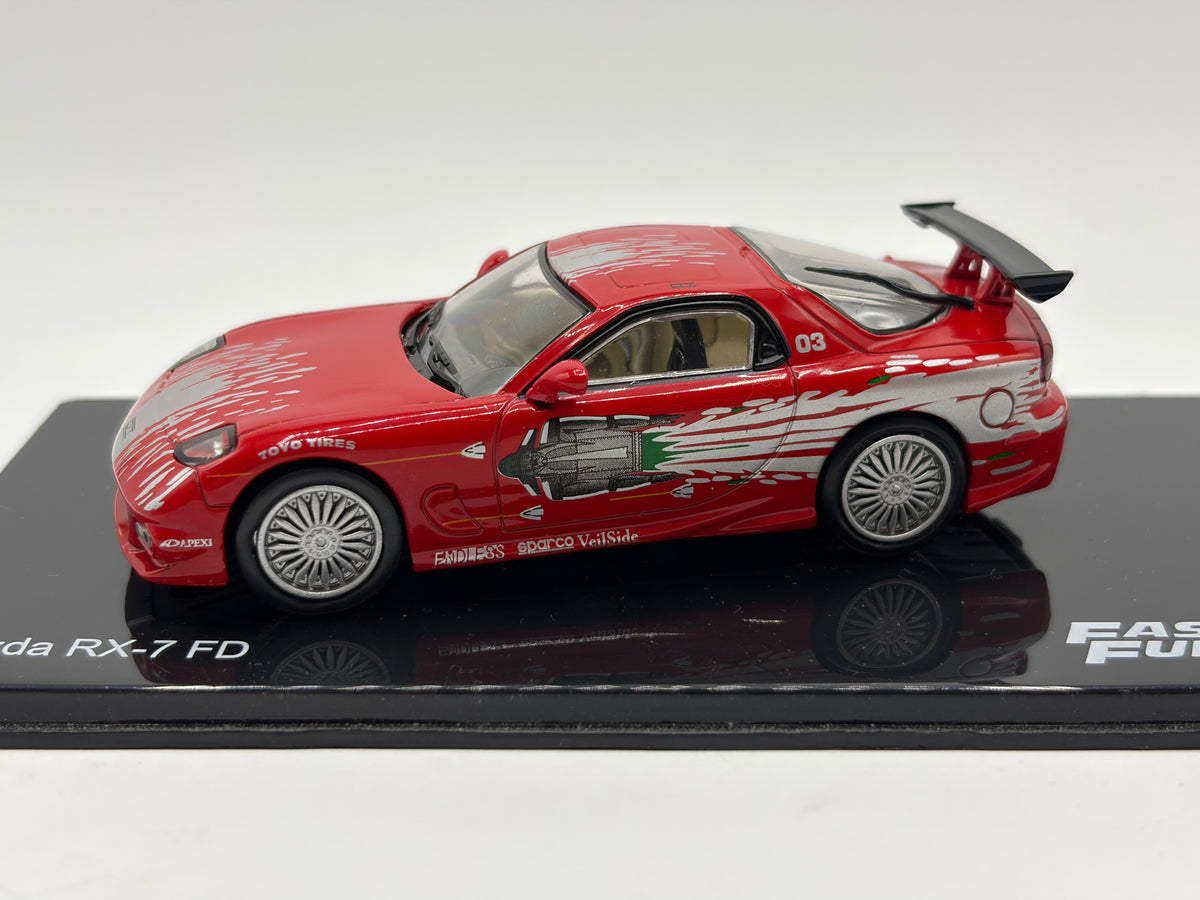 1/43 1993 Mazda RX-7 FD (Dom Toretto) - Fast & Furious | Model Car
