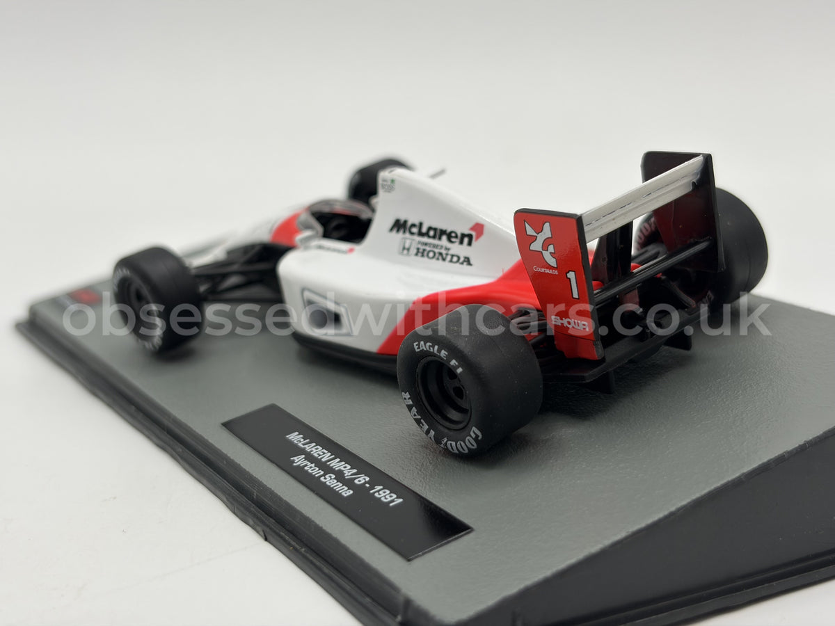 1/43 1991 McLaren MP4/6 - Ayrton Senna | Model F1 Car