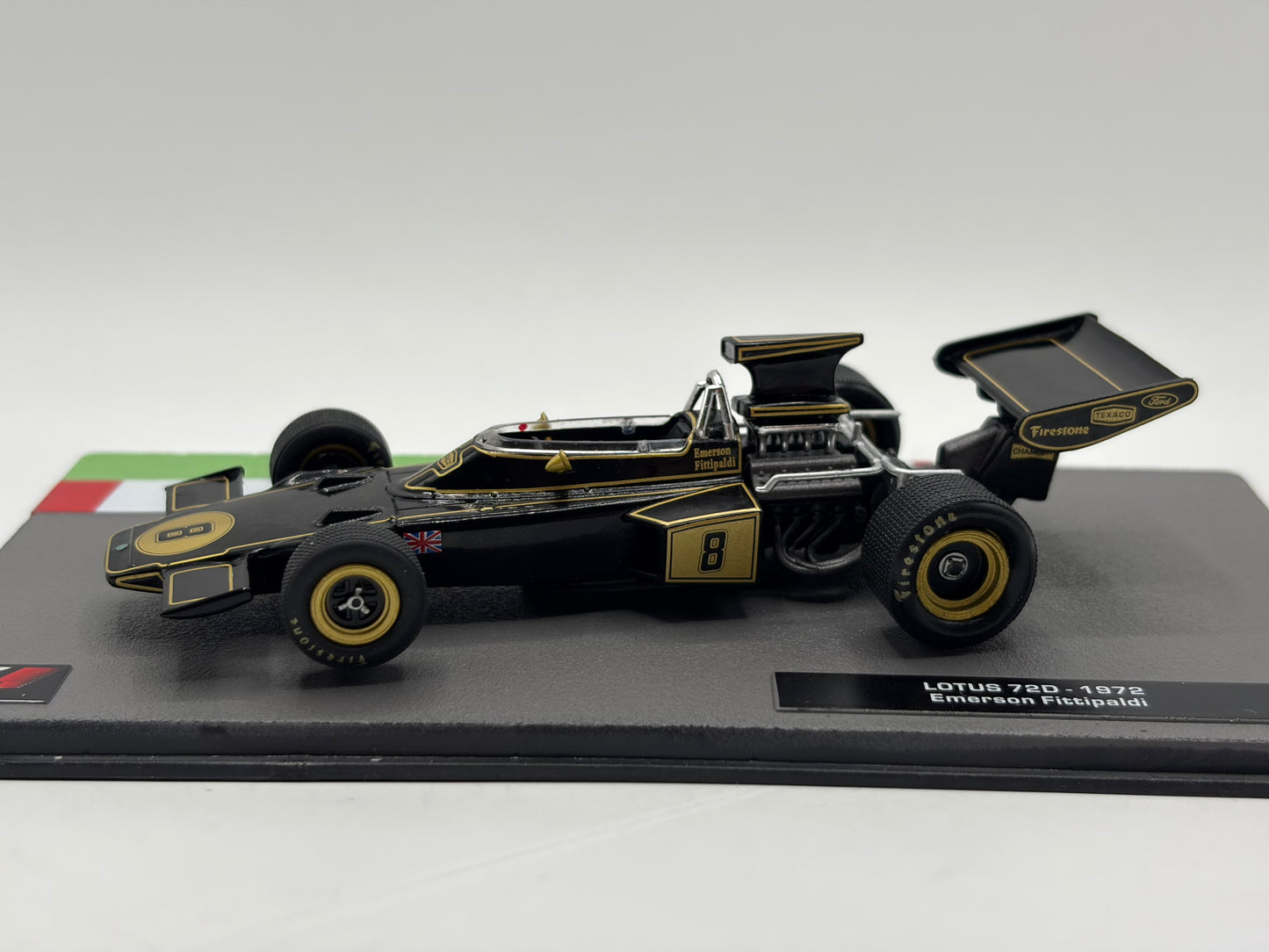 1/43 1972 Lotus 72D - Emerson Fittipaldi | Model F1 Car