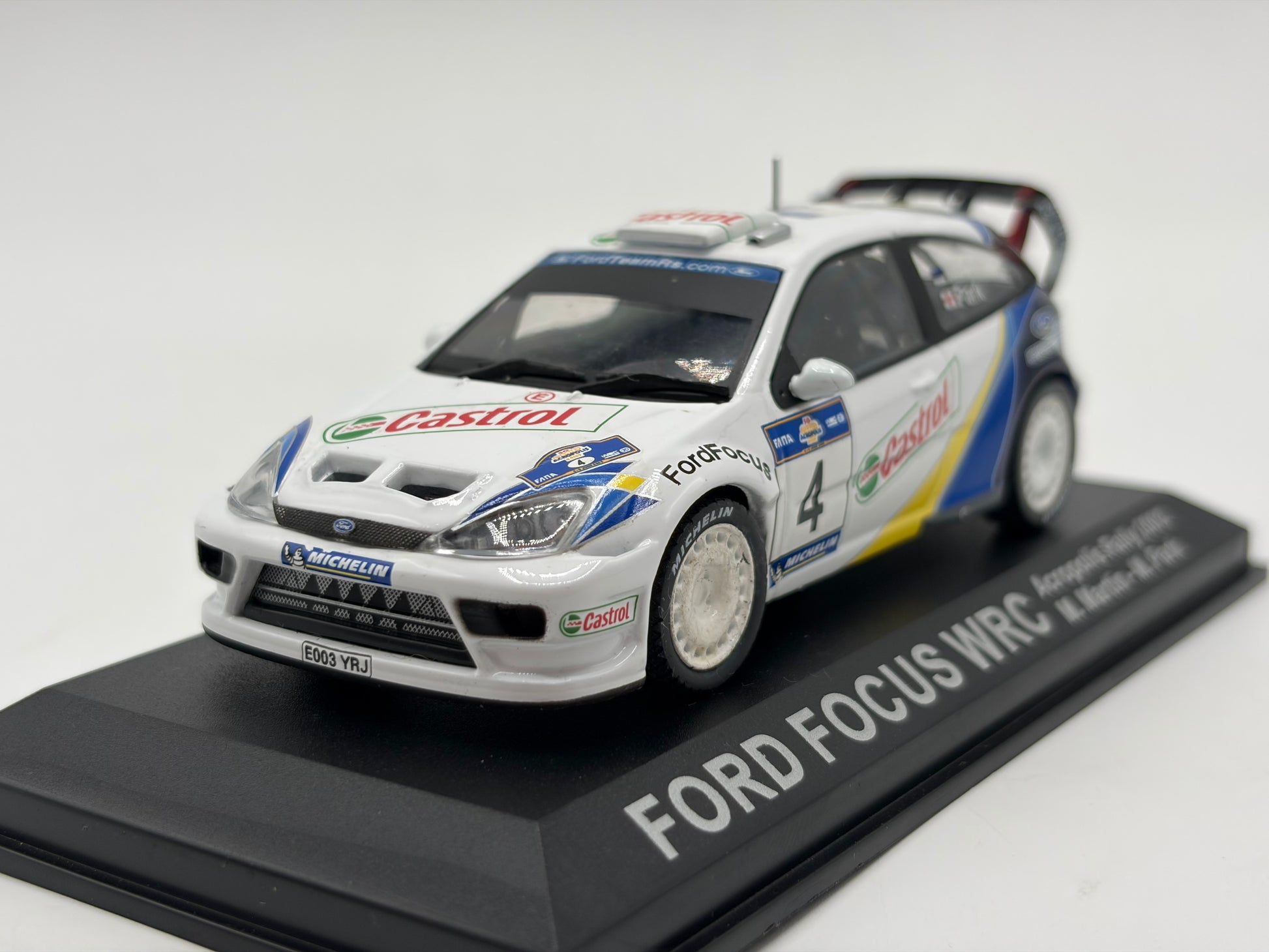 1/43 2003 Ford Focus WRC - Acropolis Rally - Martin / Park | Model Rally Car
