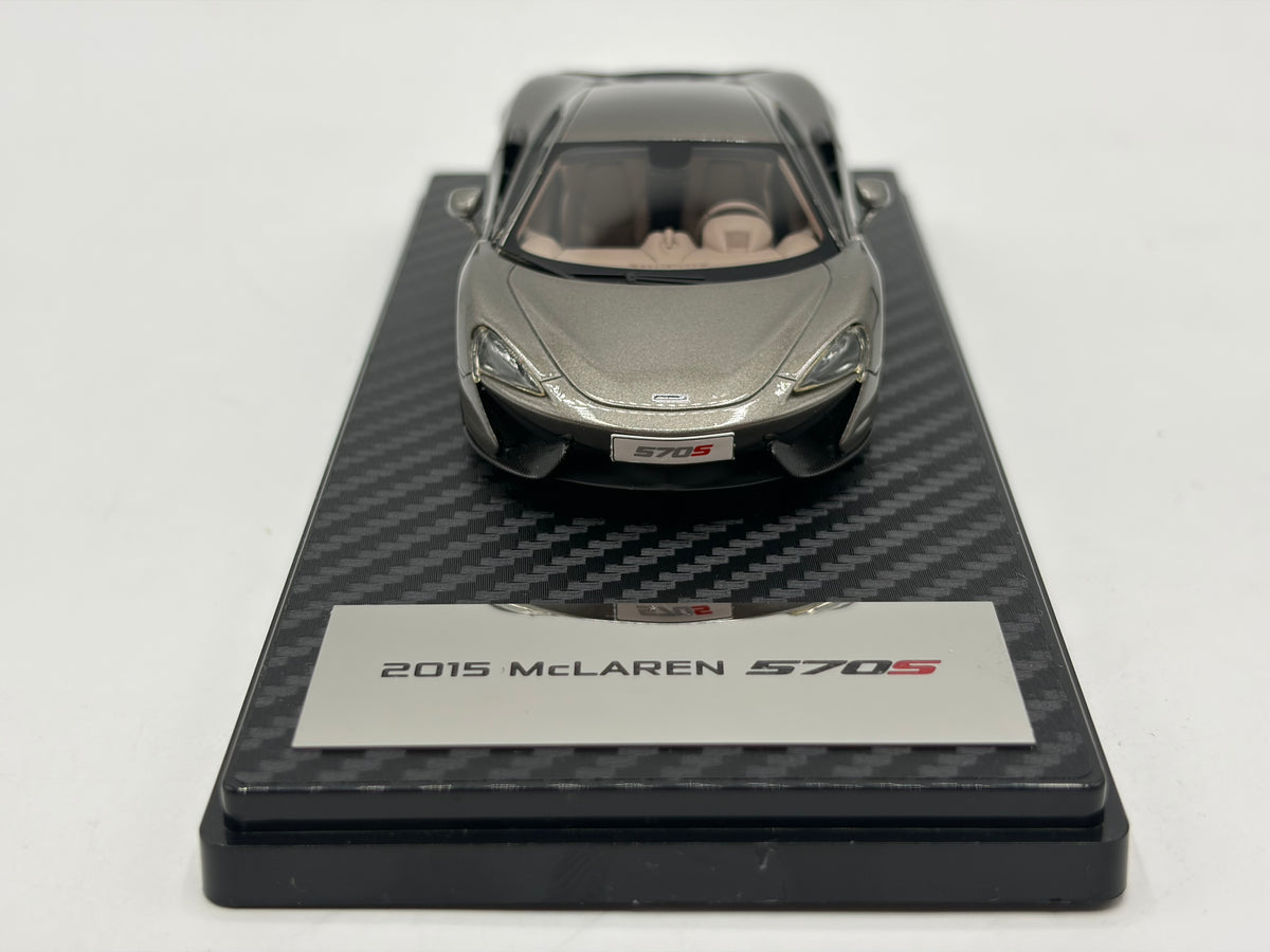 1/43 2015 McLaren 570S - Blade Silver - TSM Models | Model Car