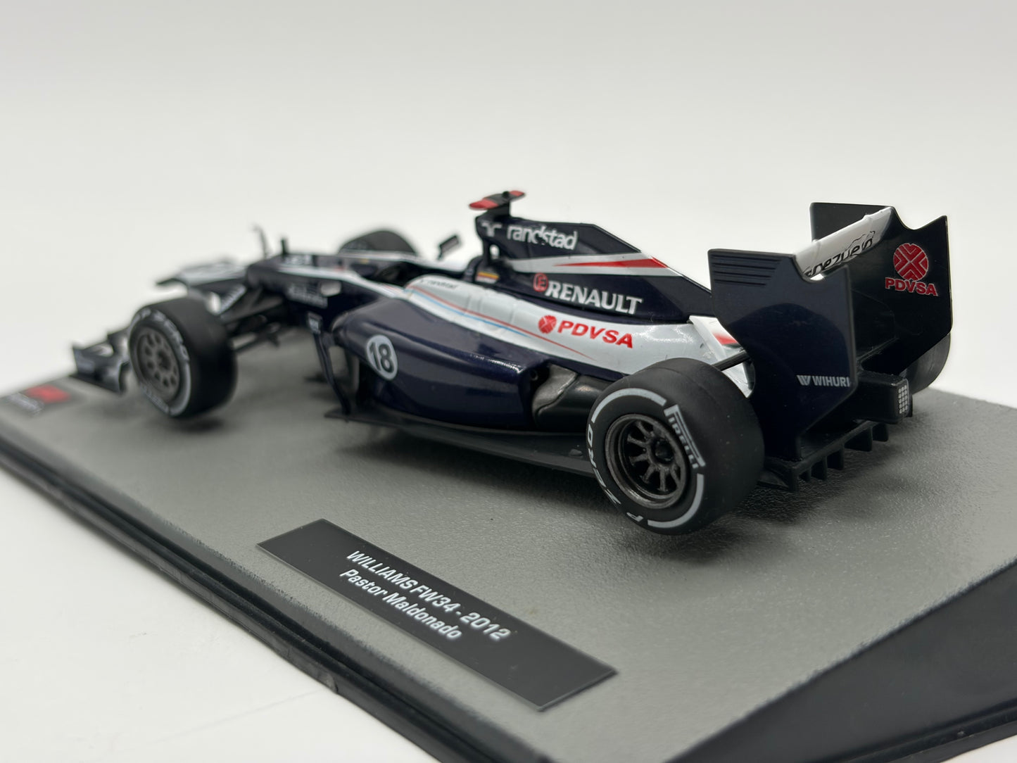 1/43 2012 Williams FW34 - Pastor Maldonado | Model F1 Car