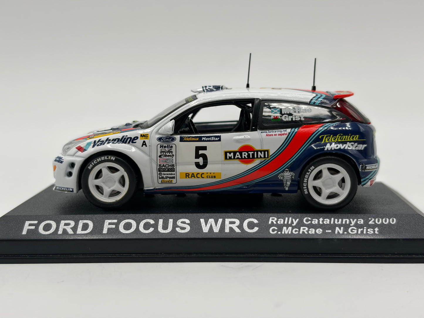 1/43 2000 Ford Focus WRC - Rally Catalunya - McRae / Grist | Model Rally Car