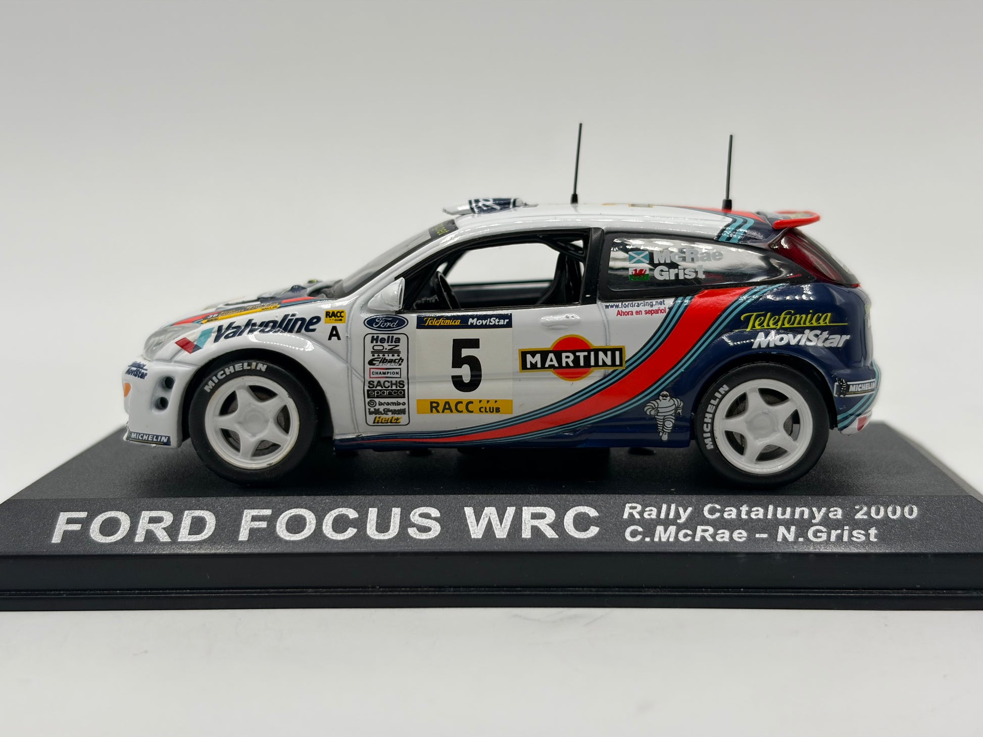 1/43 2000 Ford Focus WRC - Rally Catalunya - McRae / Grist | Model Rally Car