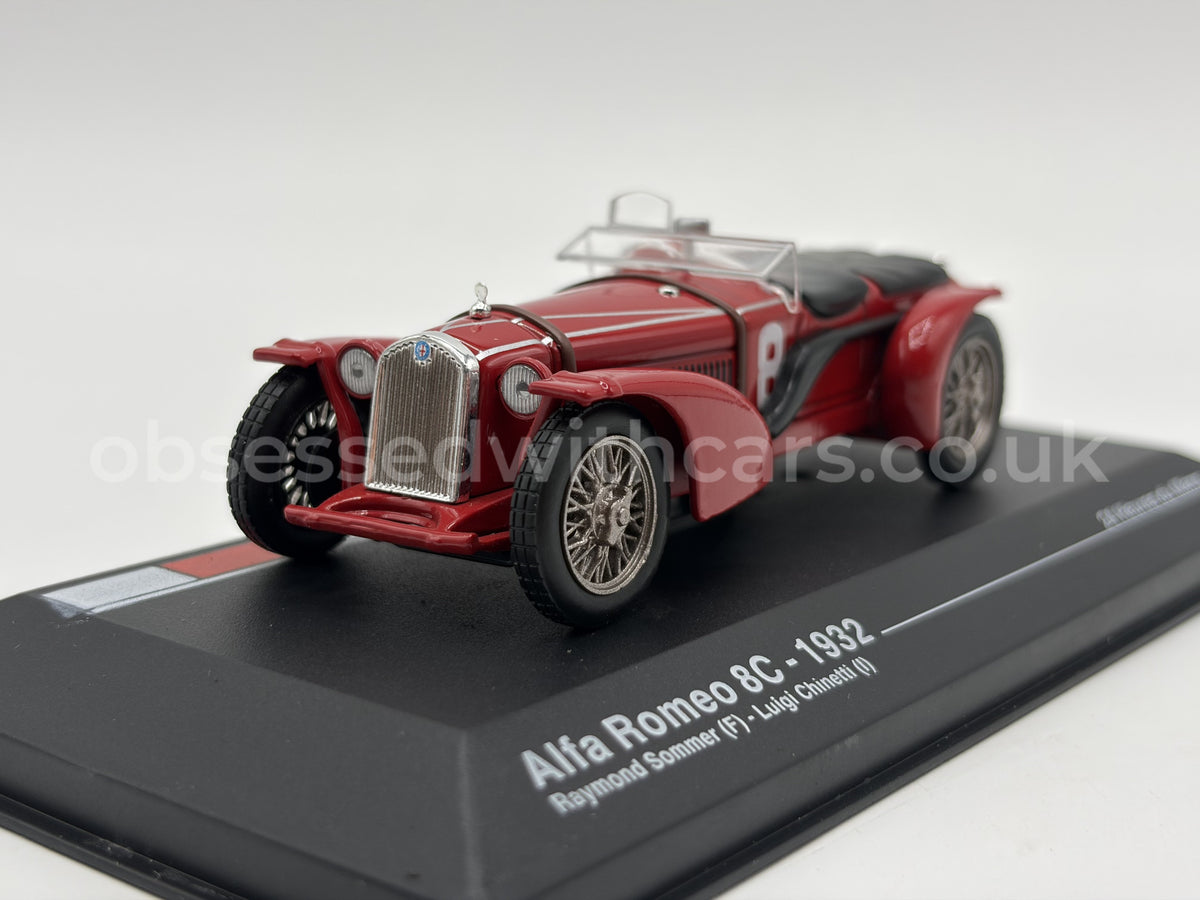 1/43 1932 Alfa Romeo 8C - Sommer / Chinetti | Model Le Mans Car