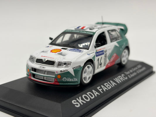 1/43 2003 Skoda Fabia WRC - Tour de Corse - Auriol / Giraudet | Model Rally Car