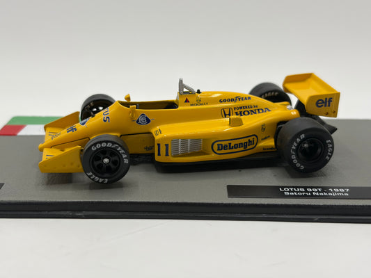1/43 1987 Lotus 99T - Satoru Nakajima | Model F1 Car