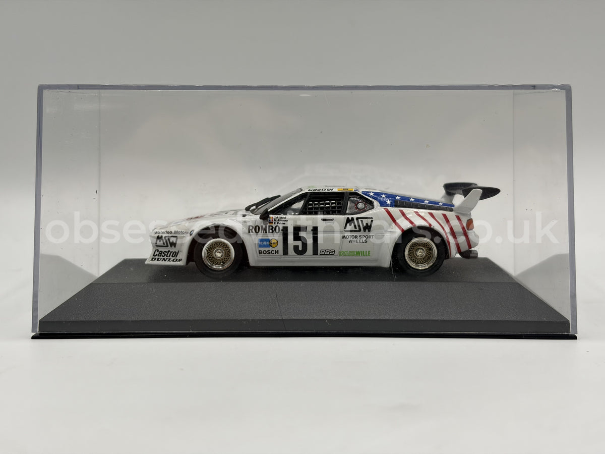 1/43 1985 BMW M1 - Doren / Birrane / Libert - Quartzo | Model Le Mans Car