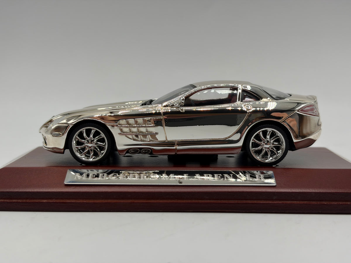 1/43 2003 Mercedes-Benz SLR McLaren - Chrome | Model Car