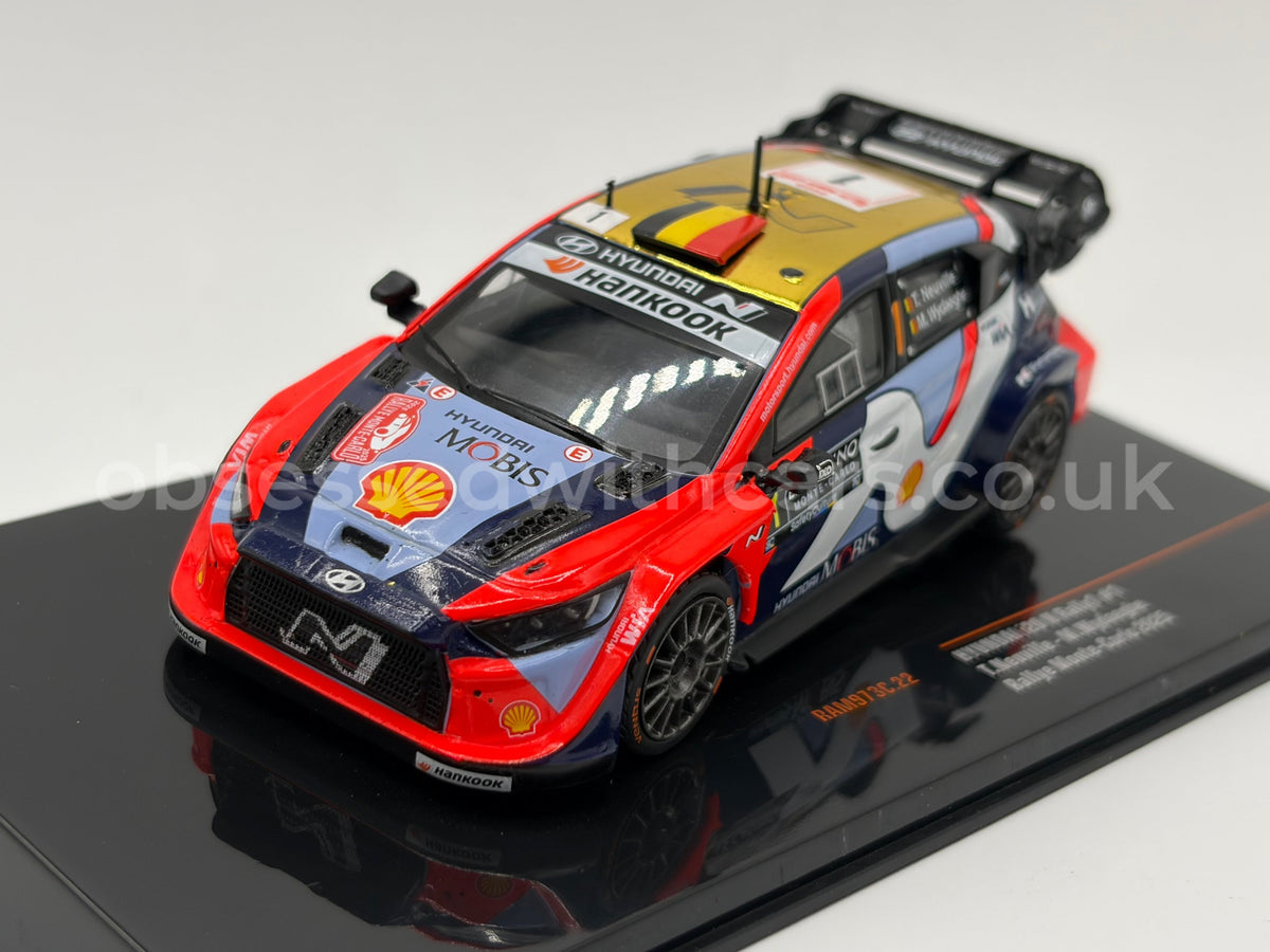 1/43 2025 Hyundai i20N Rally1 - Rallye Monte Carlo - Neuville / Wydaeghe | Model Rally Car