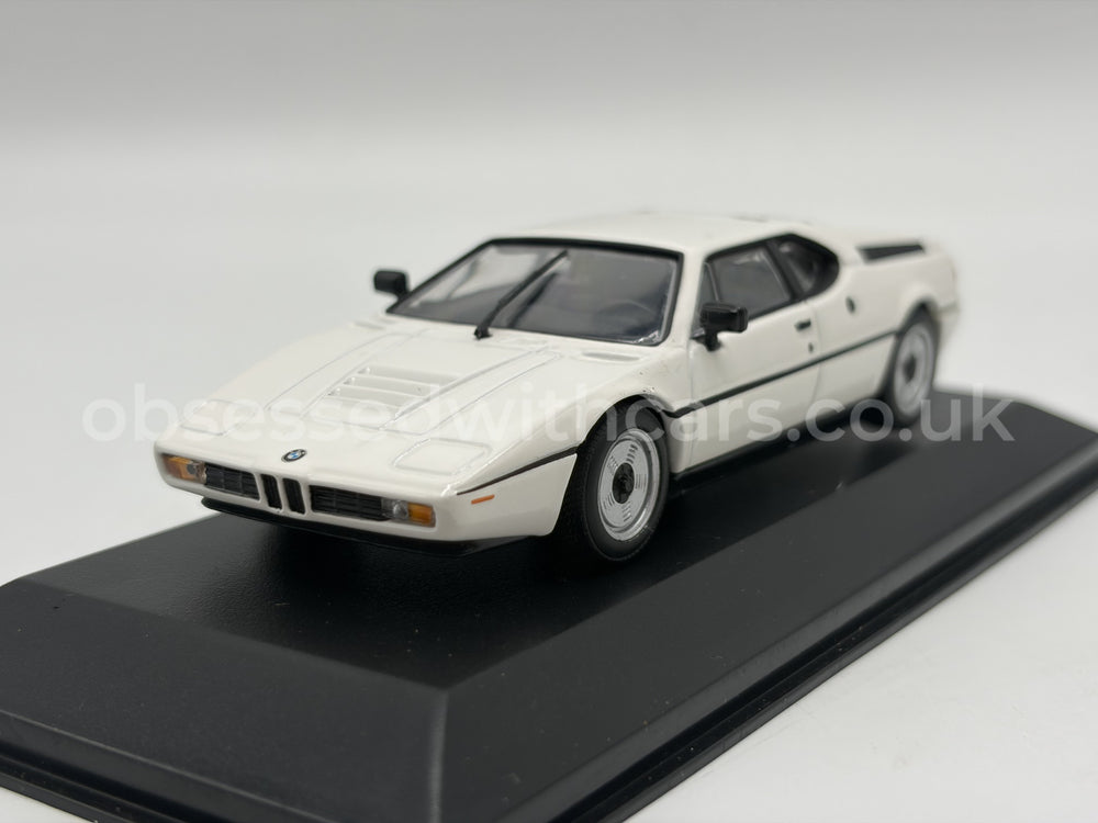 1/43 1978 BMW M1 Street - White - Minichamps | Model Car