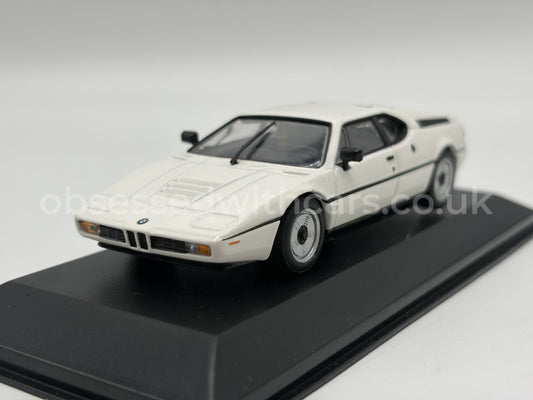 1/43 1978 BMW M1 Street - White - Minichamps | Model Car