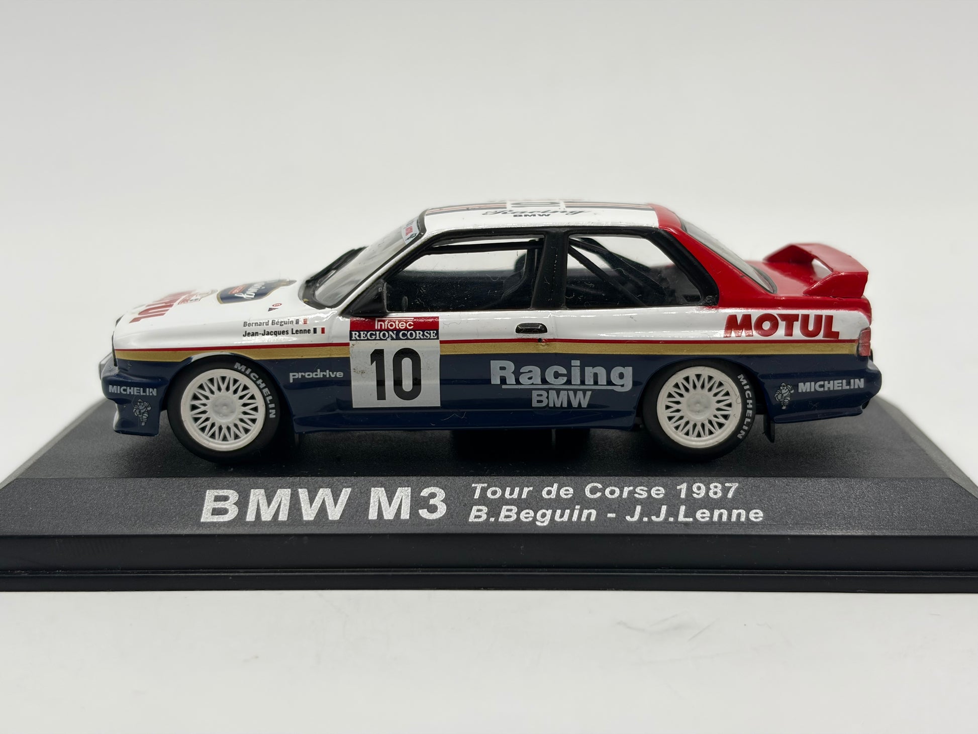 1/43 1987 BMW M3 - Tour de Course - Beguin / Lenne | Model Rally Car