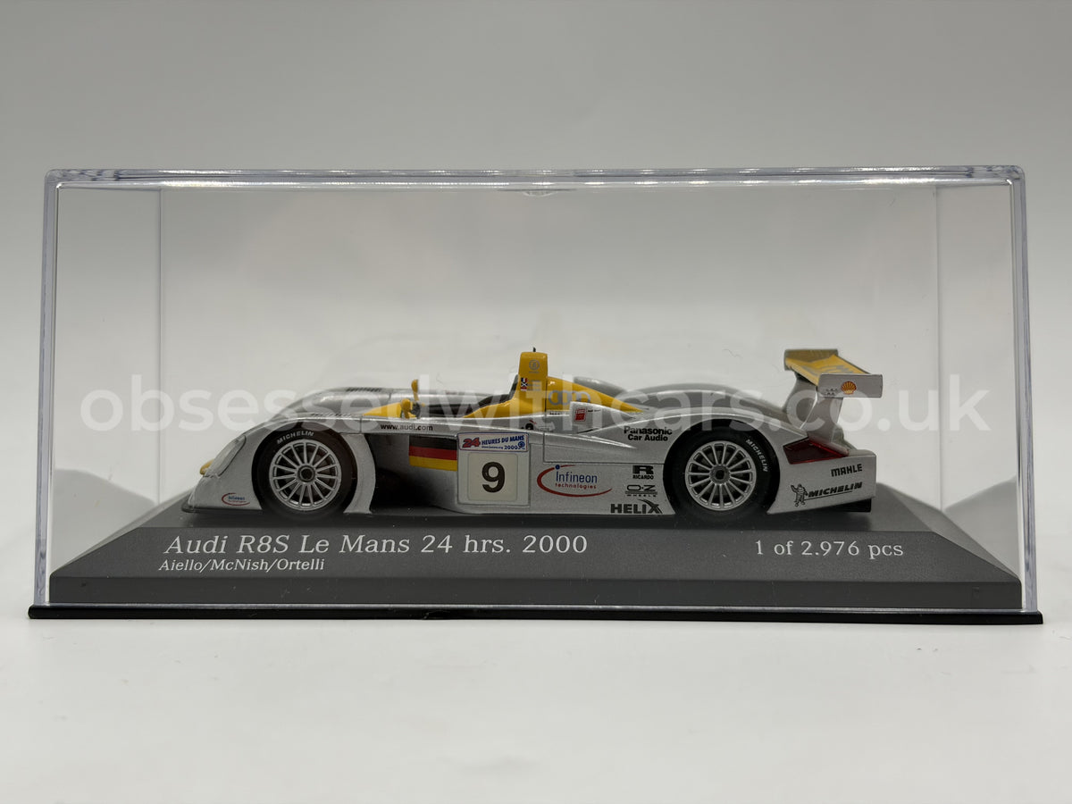 1/43 2000 Audi R8S - Aiello / McNish / Ortelli - Minichamps | Model Le Mans Car