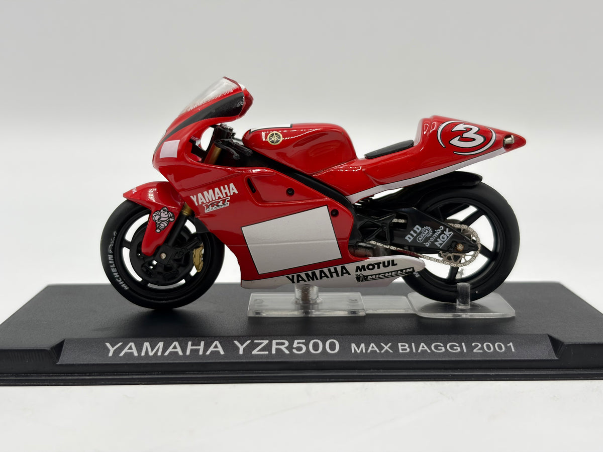 1/24 2001 Yamaha YZR500 - Max Biaggi | Champion Racing Bikes