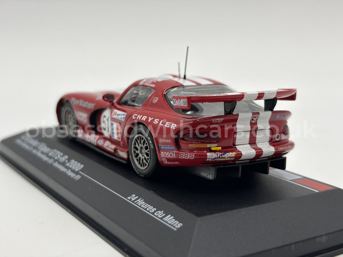 1/43 2000 Chrysler Viper GTS-R - Beretta / Wendlinger / Dupuy | Model Le Mans Car